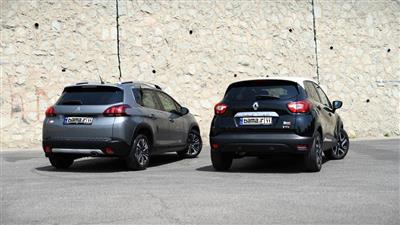 مقایسه طراحی نمای عقب رنو کپچر و پژو 2008